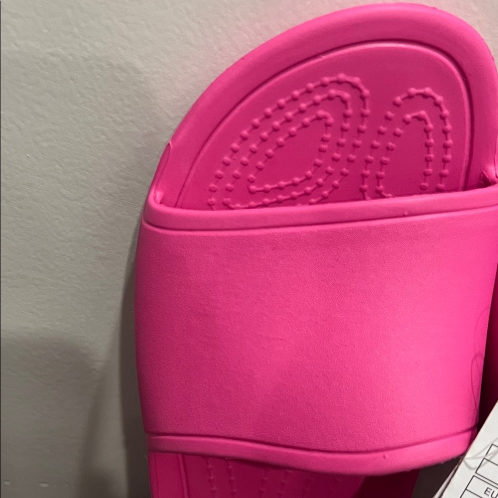 CROCS Kandee Slide- Pink Women's Sandals size 7 - Picture 15 of 15